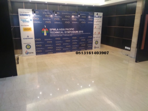 Sewa Backdrop Partisi Pameran