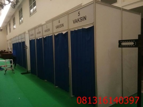 Sewa Dan Jual Fitting Room Partisi Pameran  Partisi Pameran Serang