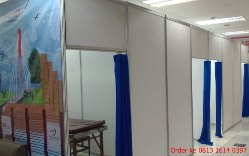 Sewa Fitting Room R8 Partisi Pameran Bogor 
